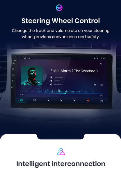 Junsun 7"-10.1" Android Auto CarPlay 2 DIN for Hyundai, VW, Fiat and Nissan