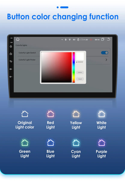 Android 9" CarPlay DSP per Fiat Ducato, Citroen Jumper, Peugeot Boxer
