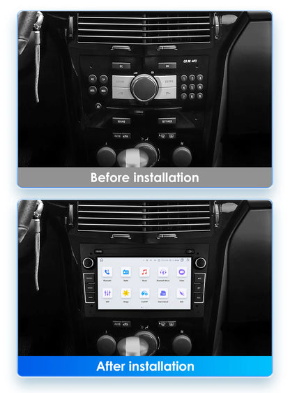 Autoradio da 7" per Opel Astra H/J 2004-2010 Corsa C/D 2004-2013