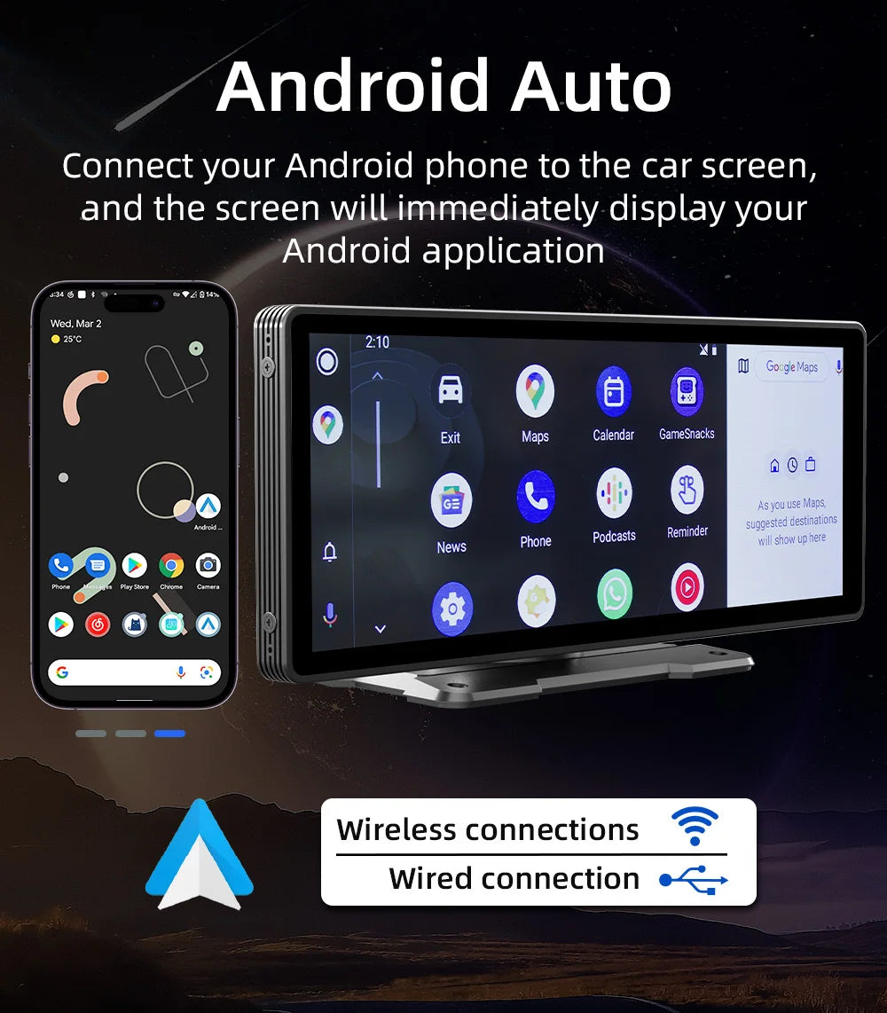 Radio Multimedia WiFi 10.25" para Todo Vehículo AutoRadioCanario