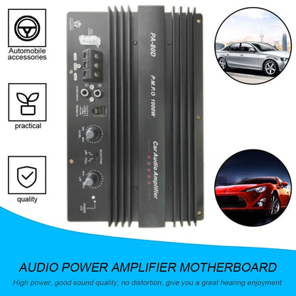 Amplificatore mono 1000W 12V PA-80D – Potente amplificatore subwoofer per auto