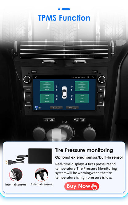 Autoradio da 7" per Opel Astra H/J 2004-2010 Corsa C/D 2004-2013