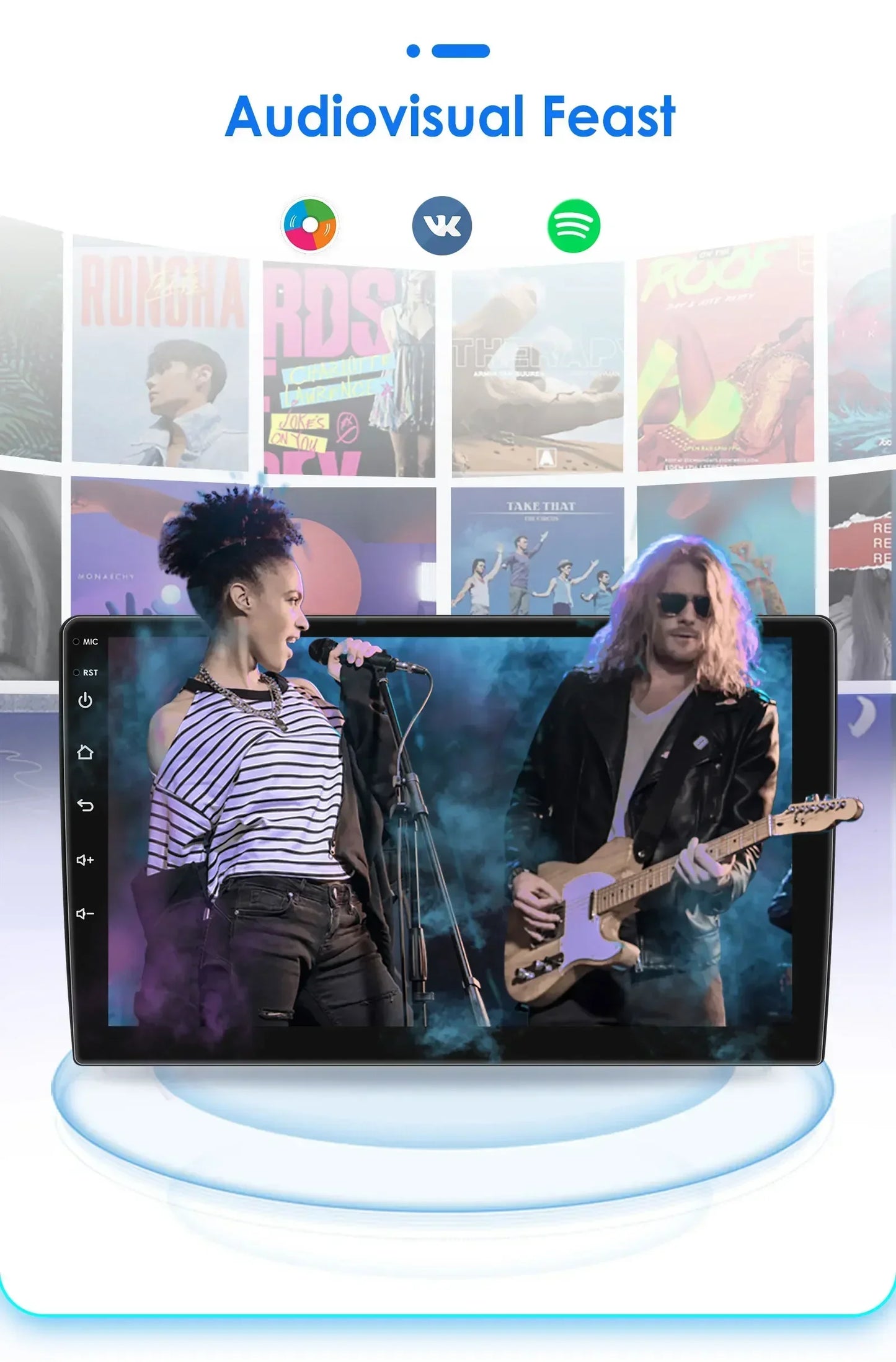 Car radio 9" 2 Din Android Subaru WRX, STI, Forester, Crosstek, Impreza 2015-2018