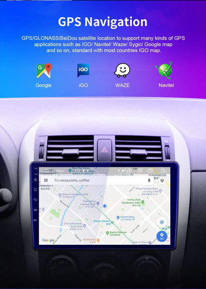 Radio 9'' 2DIN Android Auto para Renault AutoRadioCanario