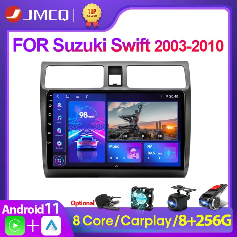 Autoradio 10.1" Android 11 para Suzuki Swift 2003-2010 AutoRadioCanario