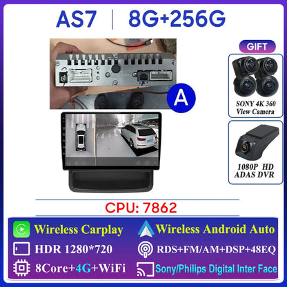 CarPlay GPS Radio per Renault Trafic, Opel Vivaro e Nissan Primastar 2006-2014