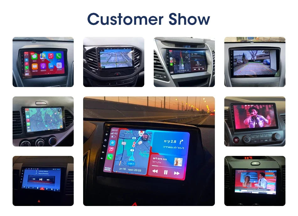 Autoradio 9" 2DIN Android per Fiat Ducato 2006-2022