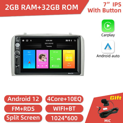 Autoradio multimediale Android da 7" per Alfa Romeo 147
