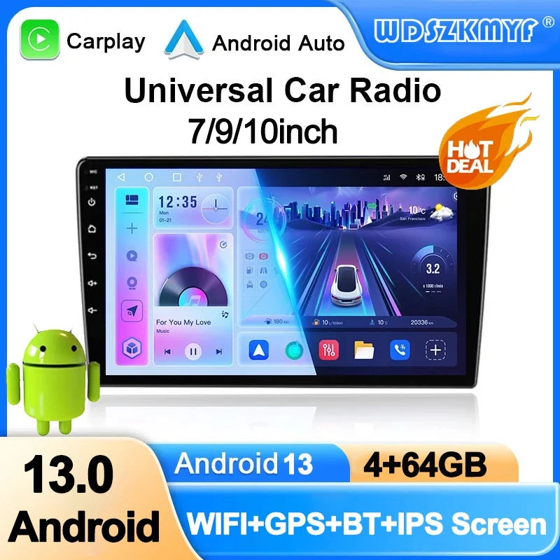 Radio Universal Multimedia 2Din 7/9/10" para tu Auto AutoRadioCanario