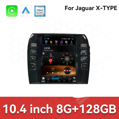 Aotsr 10.4" Android Radio Jaguar X-TYPE 2001-2008 CarPlay GPS
