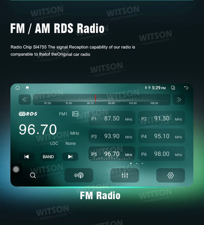 Autoradio Android 14 8" 2 Din para Ford Ka 2008-2012