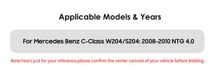 Autoradio 10.25" 2 Din Android CarPlay per Mercedes-Benz Classe C W204 S204 2008-2010