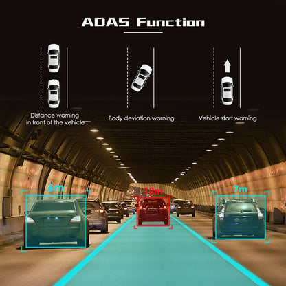 Dash Cam 7'' ADAS Full HD 1080P AutoRadioCanario