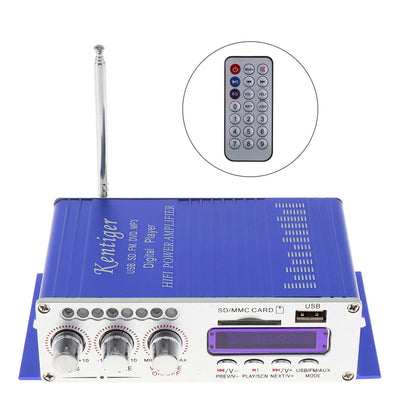 Amplificatore Hi-Fi digitale a 2 canali 12V con display LED