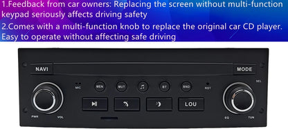 Peugeot 207: Connect 7" CarPlay Android AutoRadioCanario