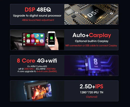 Radio 2Din Android 12 para VW Passat 7 AutoRadioCanario