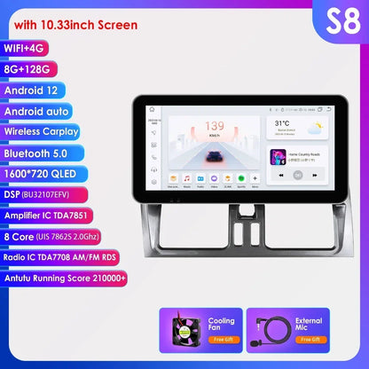 Autoradio Android da 9" per Volvo XC60 2008-2017 con navigazione GPS