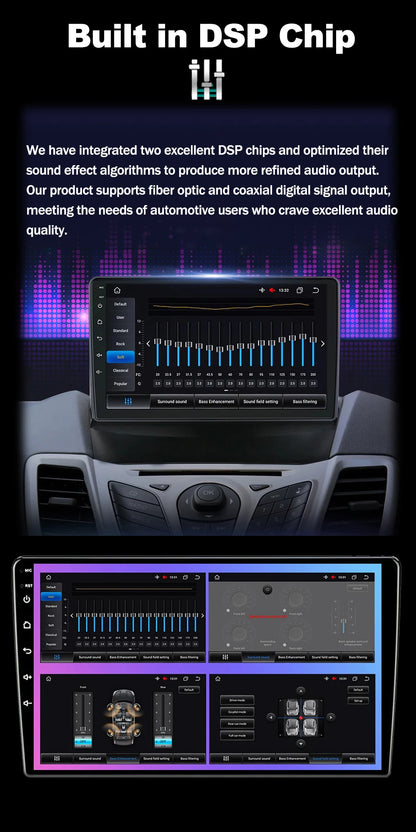 Autoradio Android 9" 1 Din para Renault Latitude/Laguna