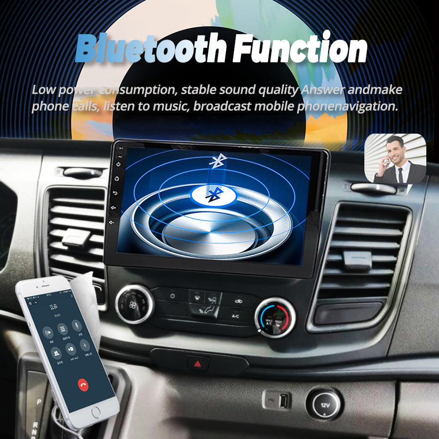VIGOHI CarPlay 9'' 2DIN para Ford Transit 2020-2024