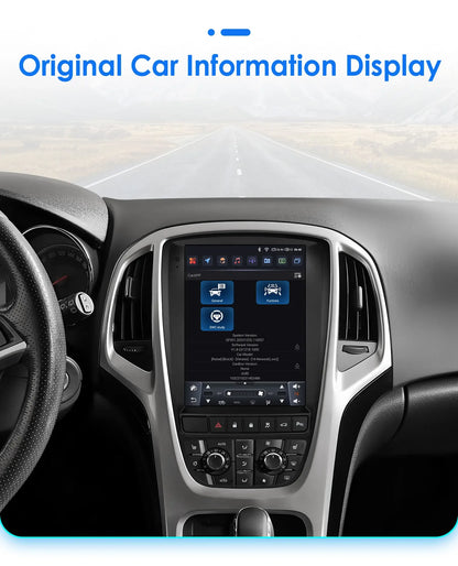 Radio Android 13, 9.7'' Carplay para Opel Astra AutoRadioCanario