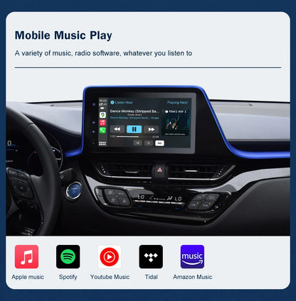 Wireless Android Auto CarPlay Adapter for Toyota Prius, C-HR, Avalon and more