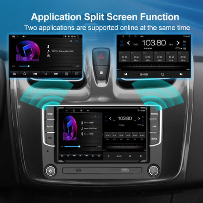 Wireless Carplay Android auto For VW Caddy 2005-2020 4-64GB Android 13 Stereo Car Radio GPS WIFI BT