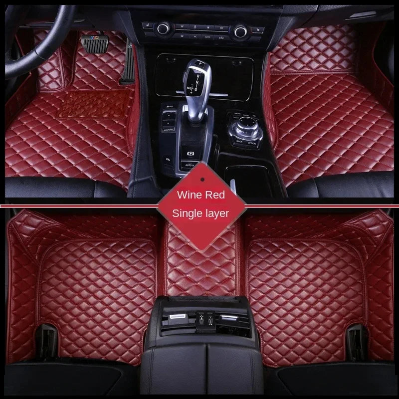Tappetini di lusso 3D per Fiat 500 2011-2012 (DIN)