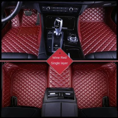 Tappetini di lusso 3D per Fiat 500 2011-2012 (DIN)