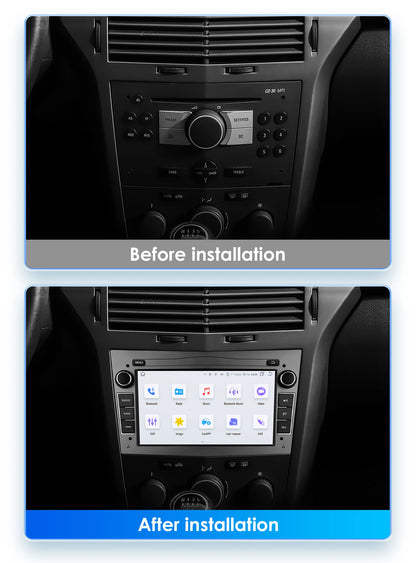 Autoradio da 7" per Opel Astra H/J 2004-2010 Corsa C/D 2004-2013