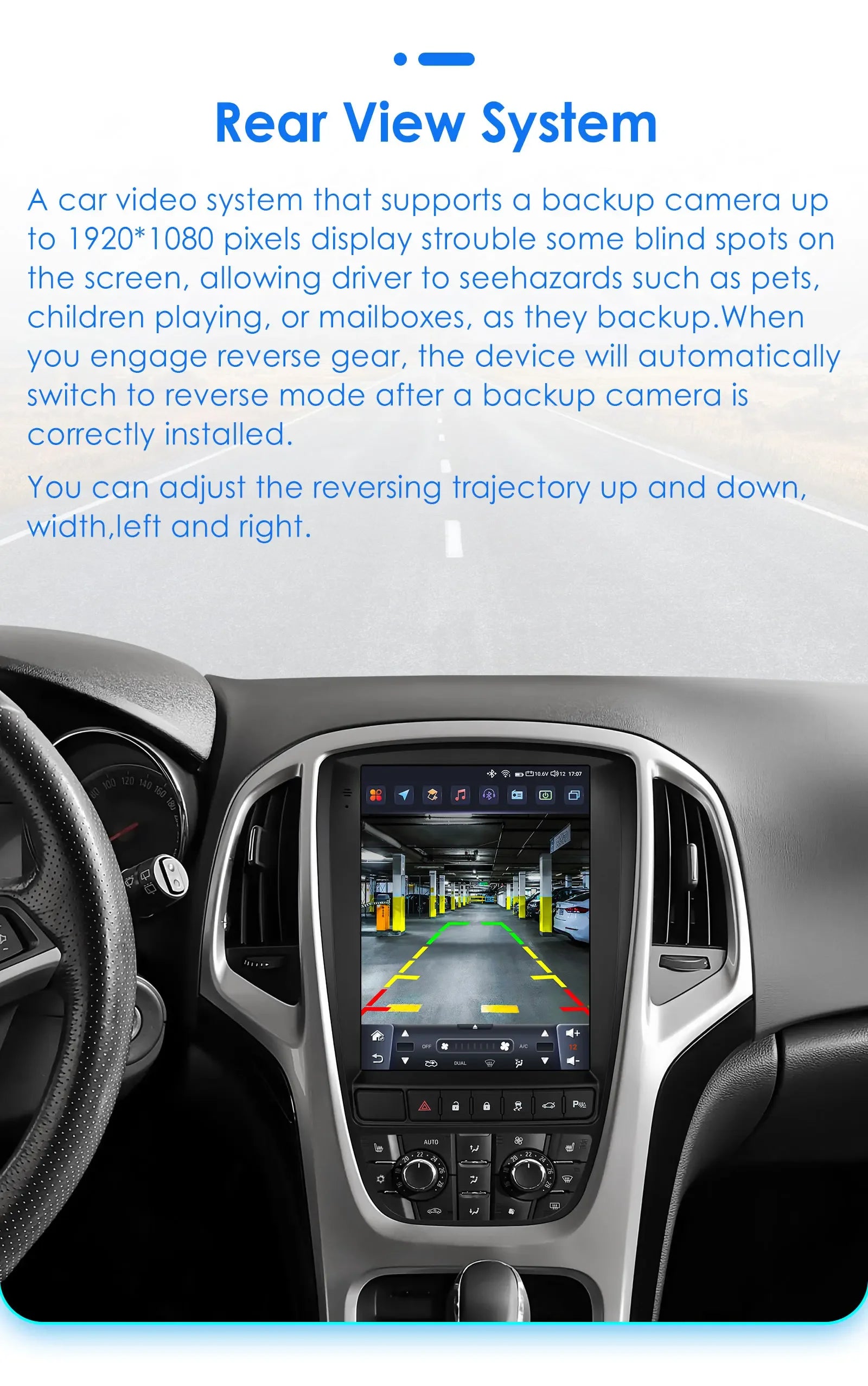 Radio Android 13, 9.7'' Carplay para Opel Astra AutoRadioCanario