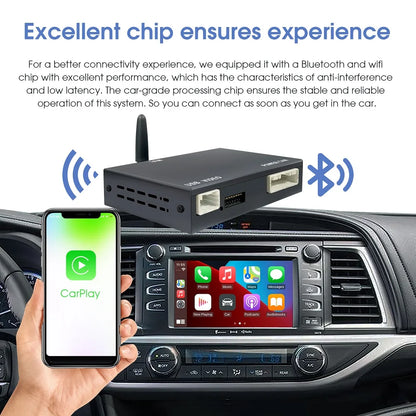 Decoder CarPlay Android Auto per Toyota Touch2 14-19