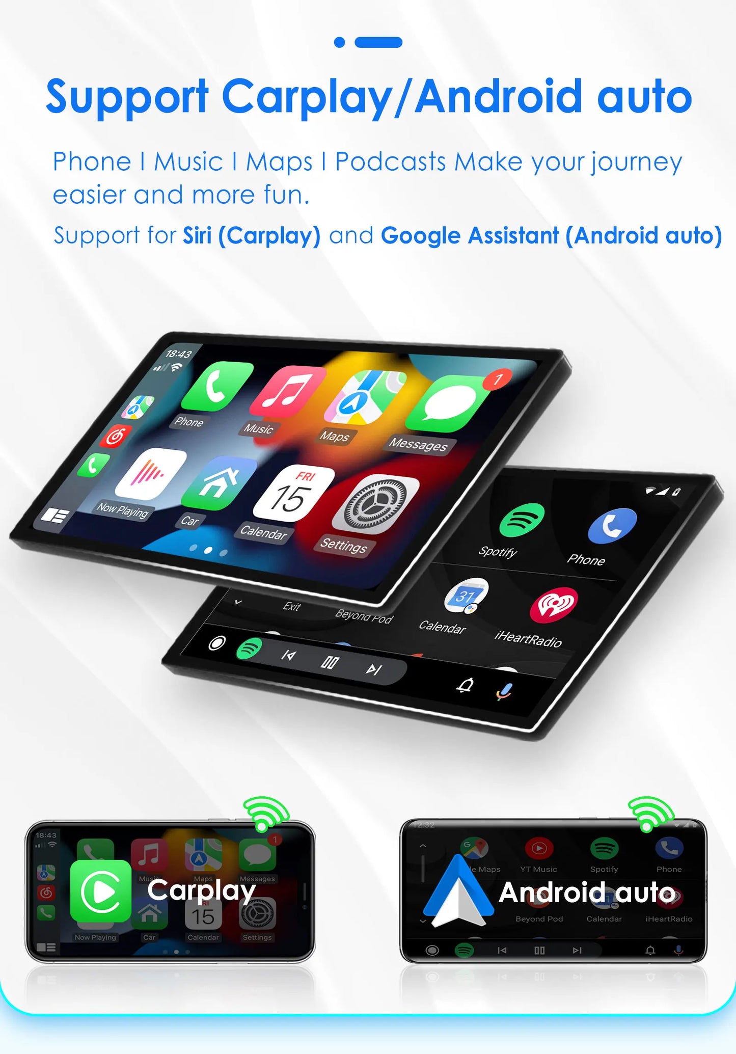 9" Android Radio for VW Polo 2008-2020, CarPlay