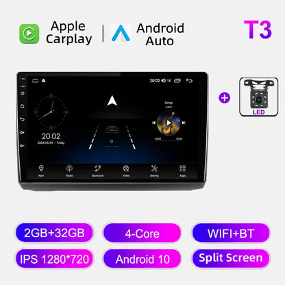 Multimedia Android 10" para Renault Trafic 2001-2010, Navegación y CarPlay