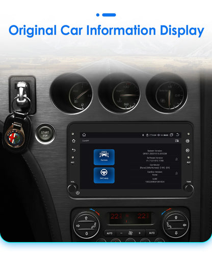Hizpo 7" Android Auto radio for Alfa Romeo 159 Brera