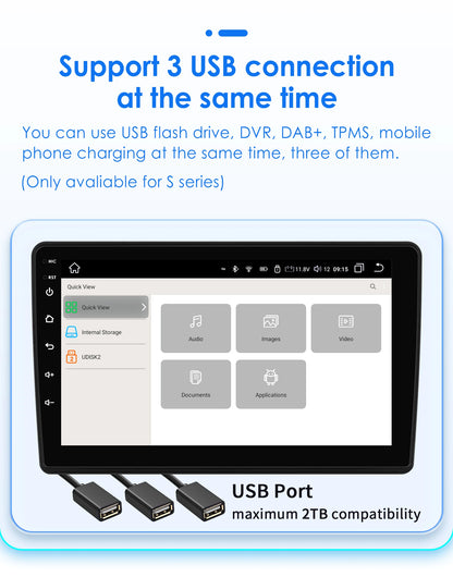 Android 9" CarPlay DSP per Fiat Ducato, Citroen Jumper, Peugeot Boxer