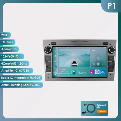 Autoradio da 7" per Opel Astra H/J 2004-2010 Corsa C/D 2004-2013