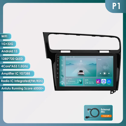 Android 10.1" 2DIN Radio per Volkswagen VW Golf 7 2013-2017 con GPS e CarPlay