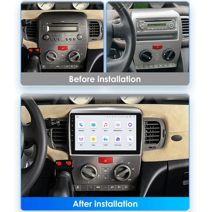 Autoradio 9" 2DIN Android 13 para Lancia Ypsilon 2006-2011