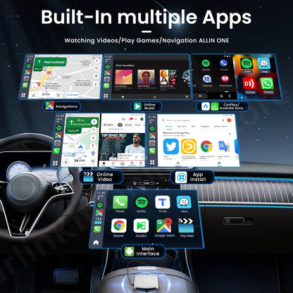 Carlinkit UHD 10.1" Android 13 para Coche AutoRadioCanario