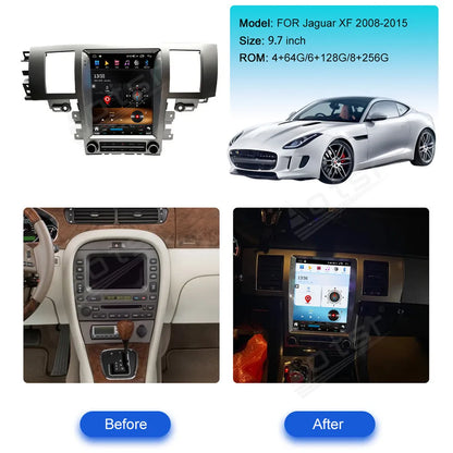 Autoradio Android 12.1" per Jaguar XF 2008-2015