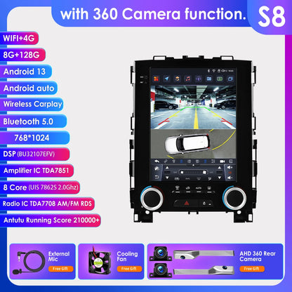 Autoradio Android 13 da 9,7" con doppio DIN per Renault Megane 4/Koleos/Samsung SM6/Talisman 2017-2019