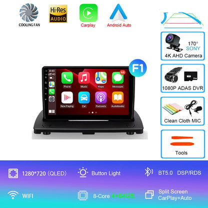 Android 14 9" Doppio Din per Volvo XC90 2002-2014