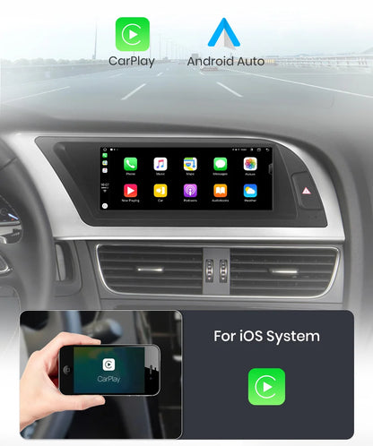 CarPlay Android Auto 8.8" 1 Din for Audi A4L 2009-2016