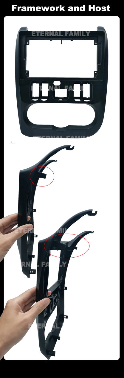 Android 13, 9" One Din, per Dacia Duster 2009-2015