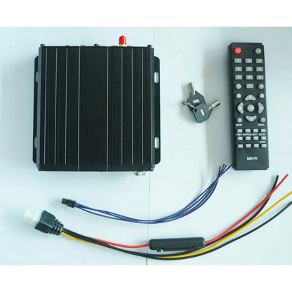 DVR 4CH 1080P Dual SD 7" LCD - Sistema di telecamere per camion, autobus e furgoni