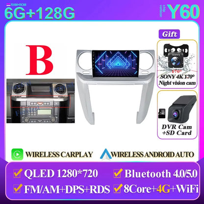 Land Rover Discovery 9" Smart Stereo Android 14, 2004-2009