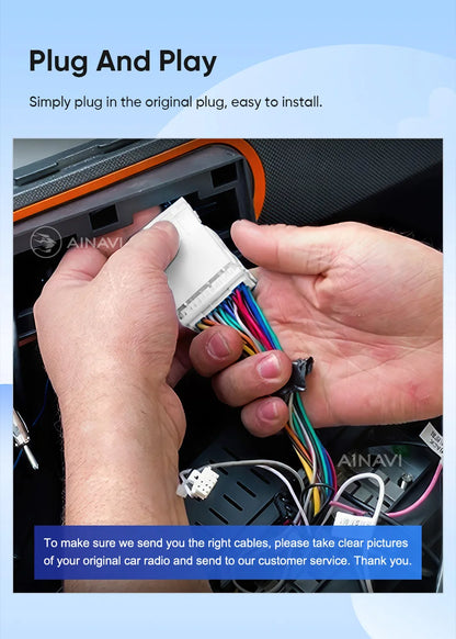 Autoradio Android 13 2DIN da 9" per Renault Clio 4 2012-2019