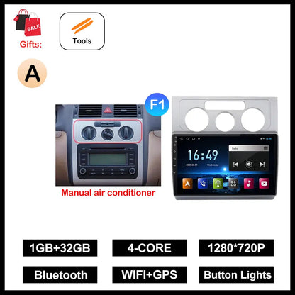 Multimedia da 10 pollici per Volkswagen Touran 2003-2010