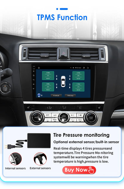 Android 9" 2DIN CarPlay radio for Subaru Legacy 2015-2018