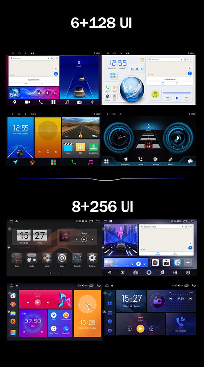Autoradio Android 9" 1 Din para Renault Latitude/Laguna